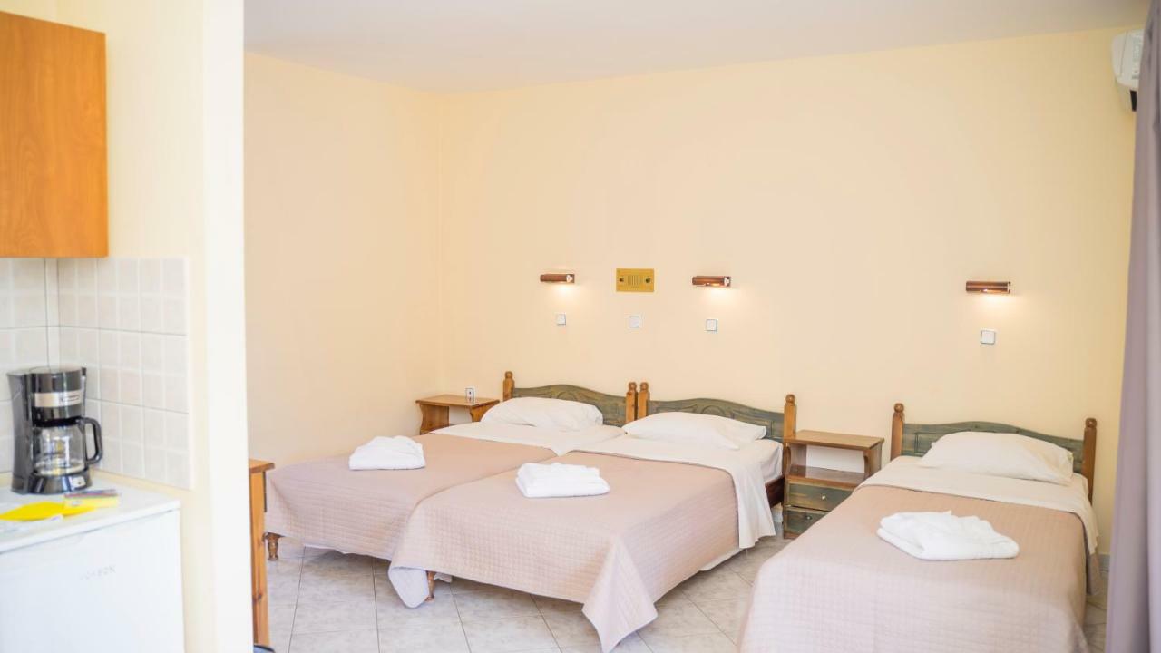 Aparthotel Aneton Chrysi Ammoudia Exterior foto